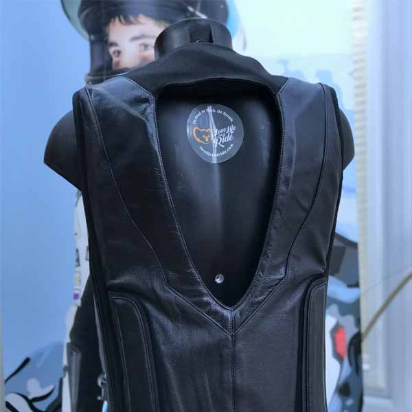Black Stealth Race Airbag Vest