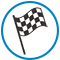 chequered flag 60×60 icons